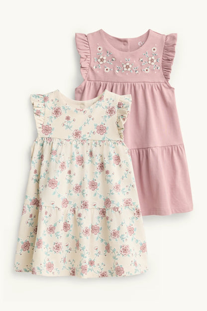 Multipack of 2 - Flory Baby Dresses
