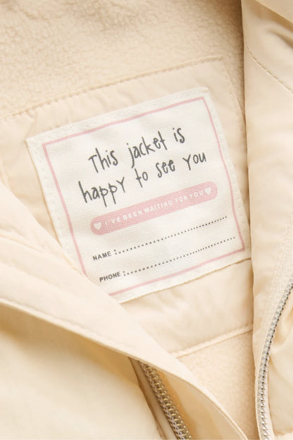 Baby quilted vest with hood - water-repellent