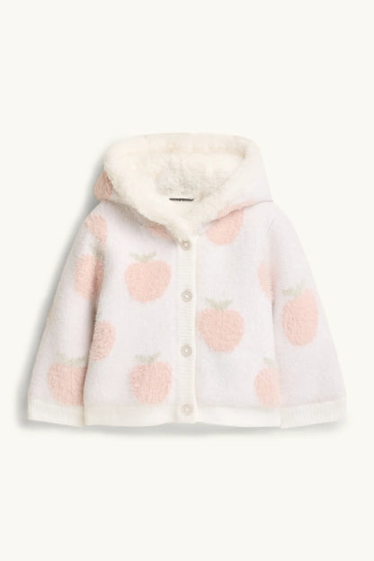 Apples - lined Cardigan