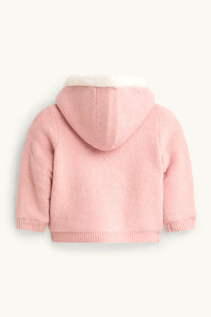 Baby Girl lined knit Cardigan