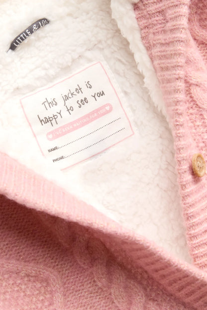 Baby Girl lined knit Cardigan