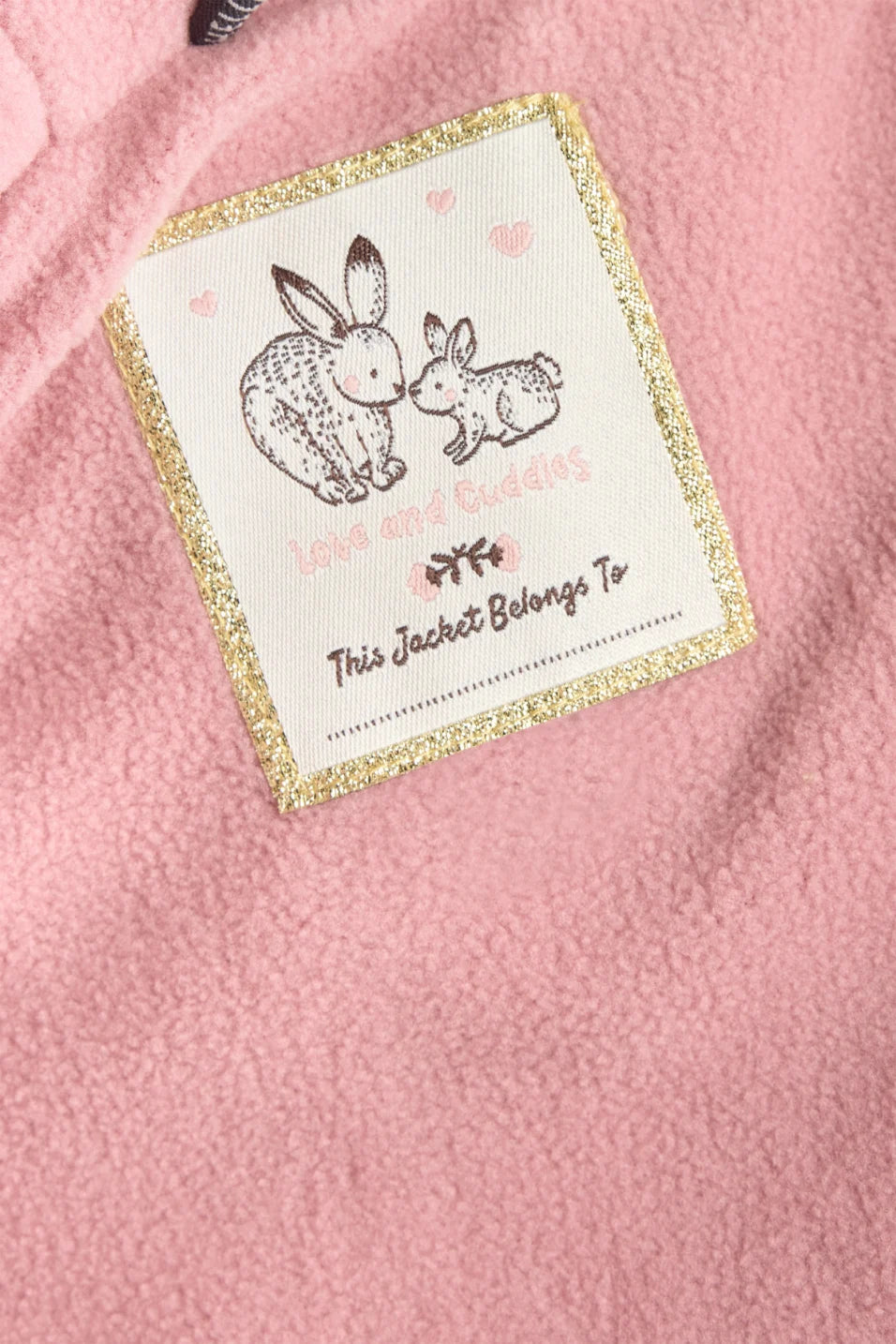Flory -  Baby Quilted Jacket with Hood - Lined