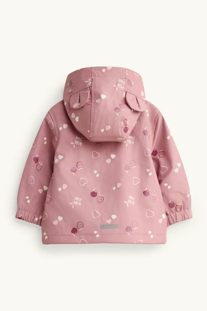 Heart and Apple - Waterproof Rain Jacket