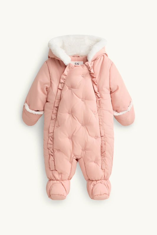Bows - snowsuit with hood
