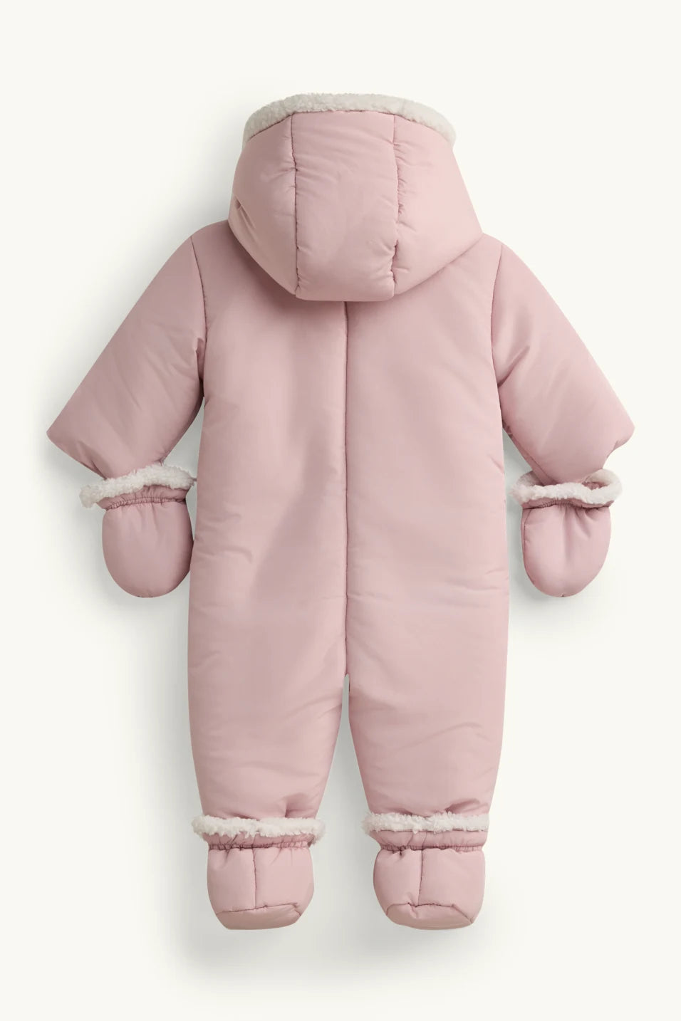 floral - snowsuit with hood