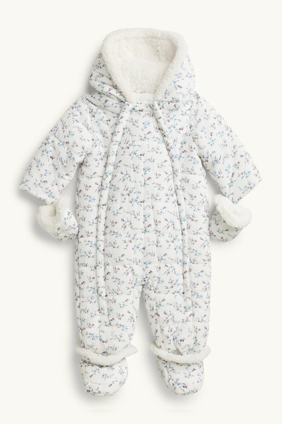 Flory - Baby snowsuit with hood