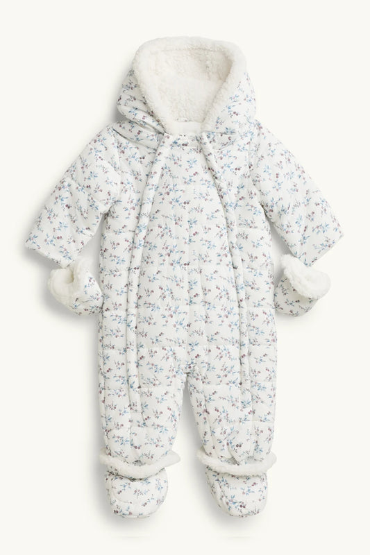 Flory - Baby snowsuit with hood