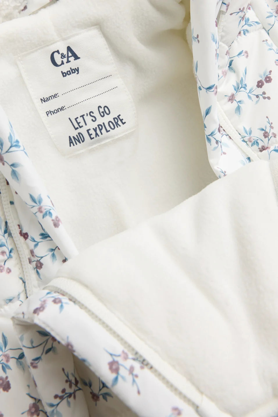 Flory - Baby snowsuit with hood