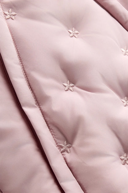 Floral - Baby Snowsuit - Lined