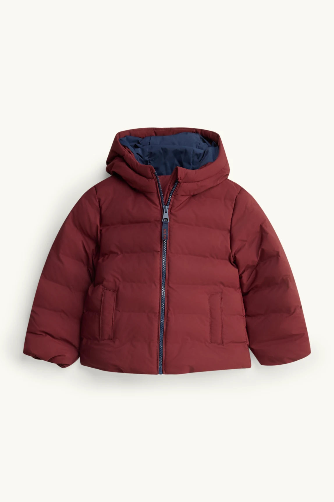 Quilted jacket with hood - water-repellent