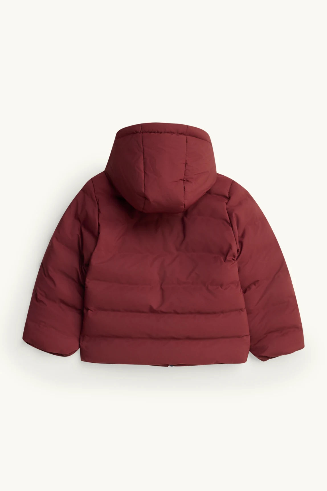 Quilted jacket with hood - water-repellent