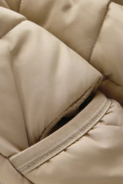Baby snowsuit with hood