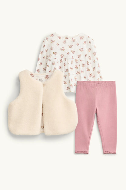 Flowers - 3 pieces outfit