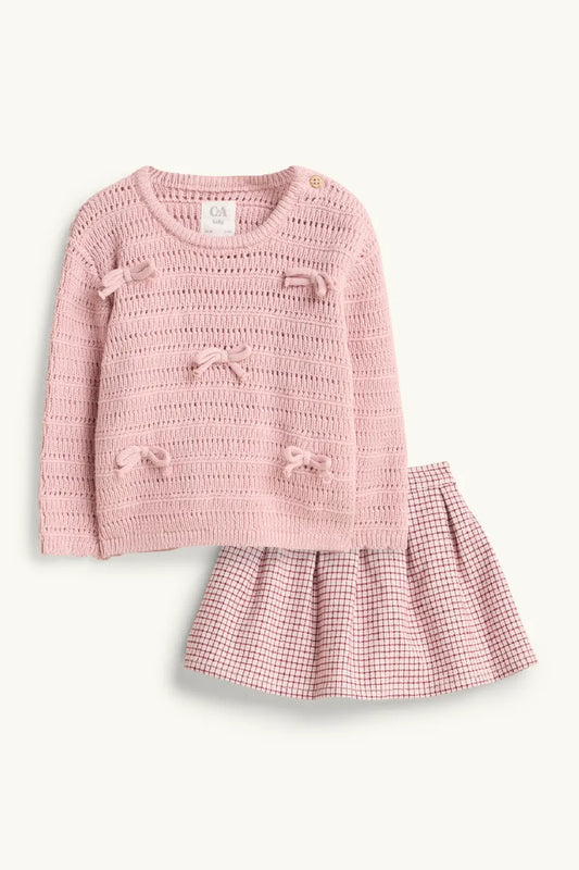 Bows - 2 pieces dress set