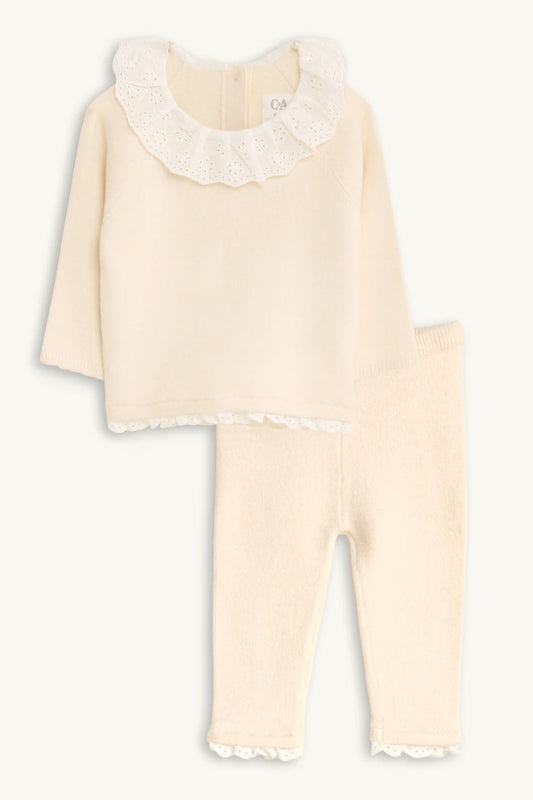 Baby Girl knit outfit