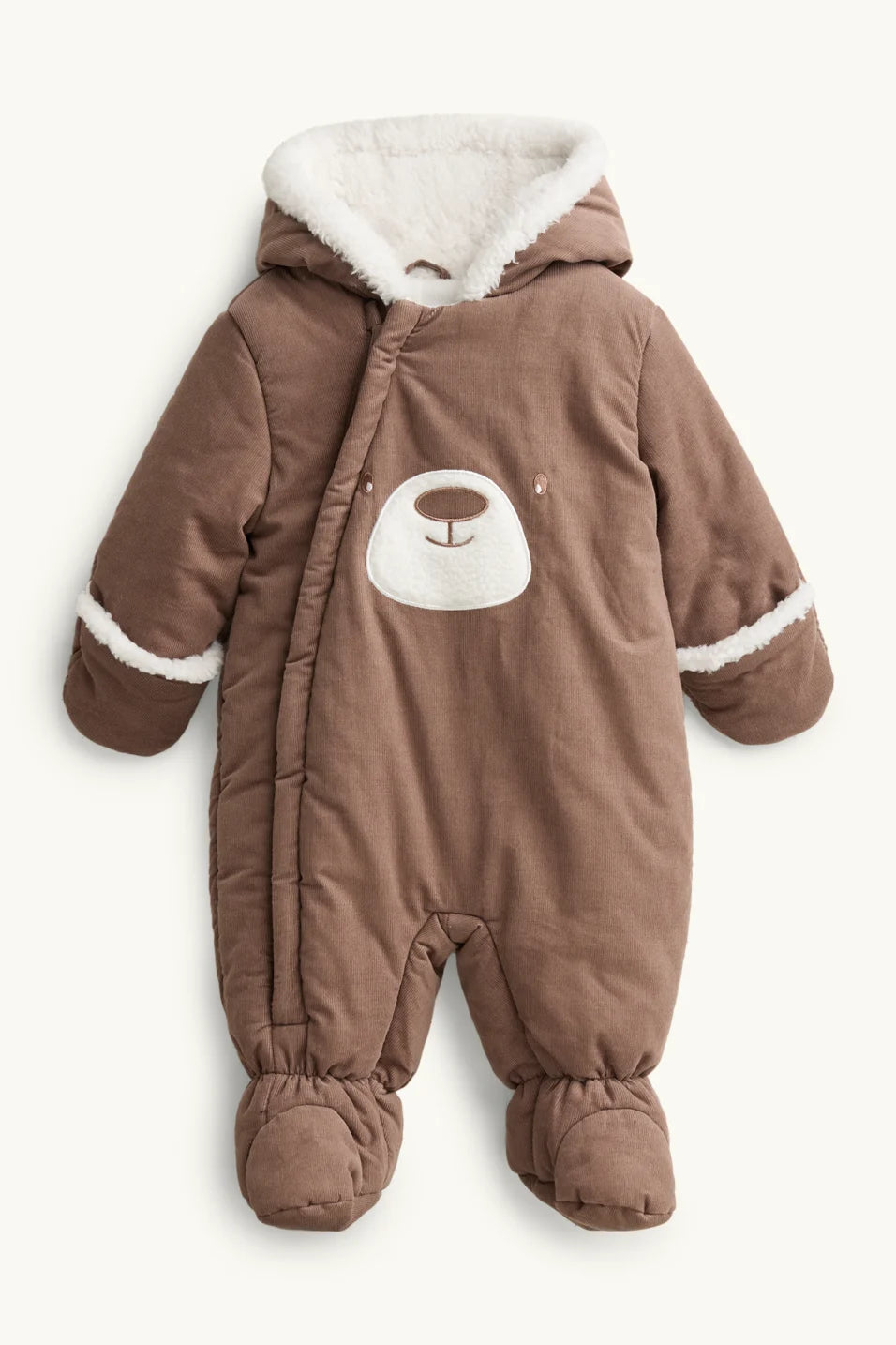 Teddy Bear - snowsuit with hood