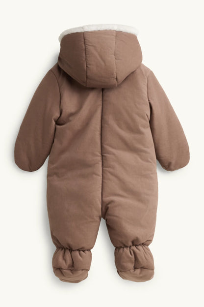 Teddy Bear - snowsuit with hood