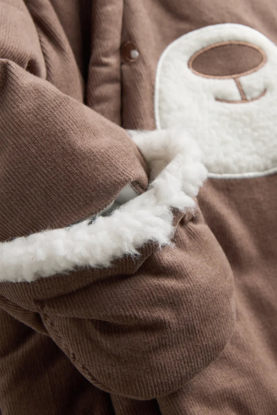 Teddy Bear - snowsuit with hood