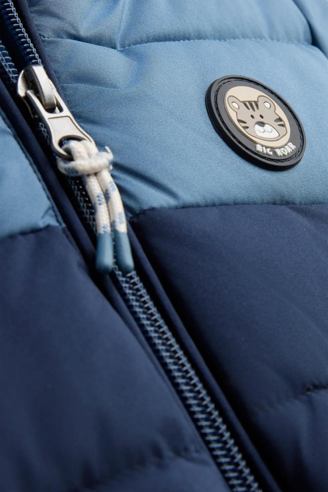 Tiger Quilted Jacket with Hood - Lined