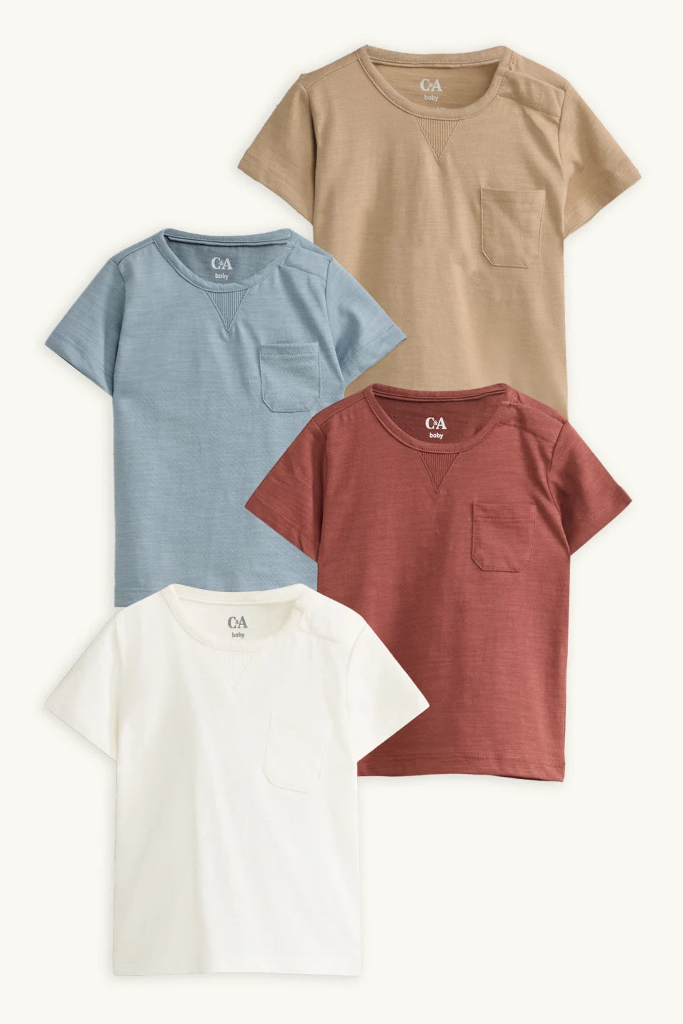 Multipack of 4 - Short Sleeve T-Shirts