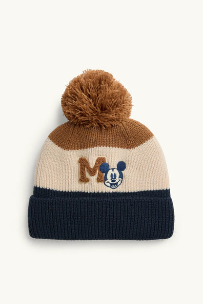 Mickey Mouse - Baby Pompom Hat