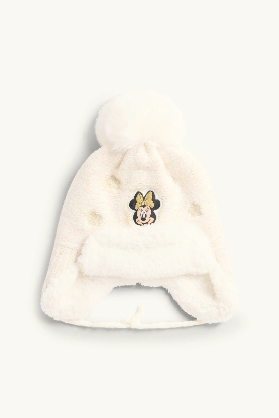 Minnie Mouse - Baby Pompom Hat - Shine Effect