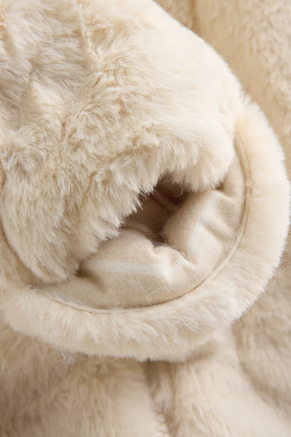 Baby Faux Fur Hooded Snowsuit