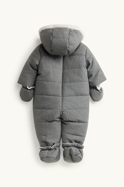 Teddy Bear - Baby snowsuit with hood