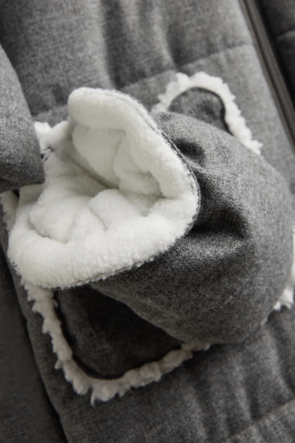 Teddy Bear - Baby snowsuit with hood