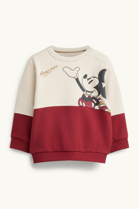 Mickey Mouse Sweatshirt - Ribbed