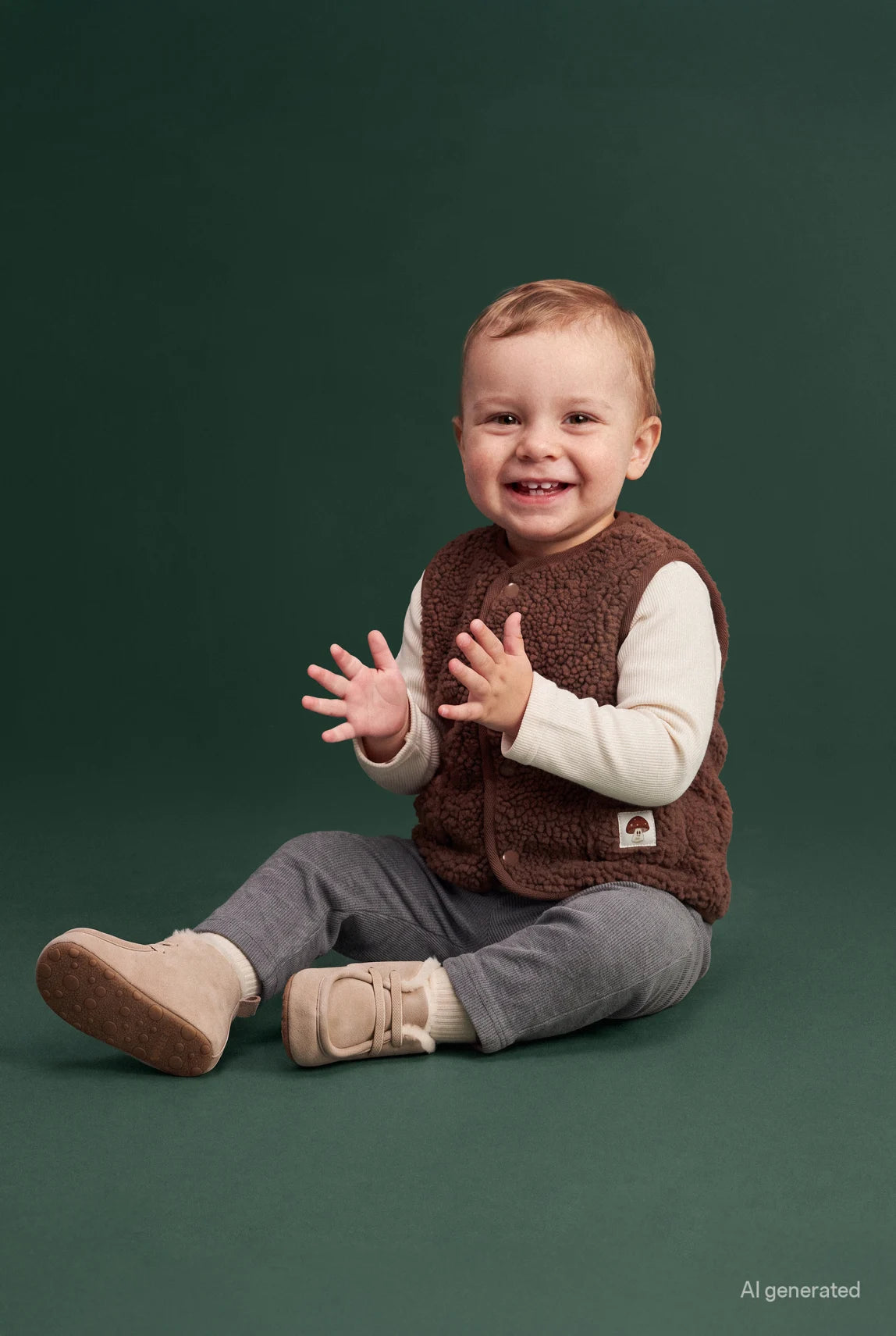 Bear- 3 pieces Baby Outfit
