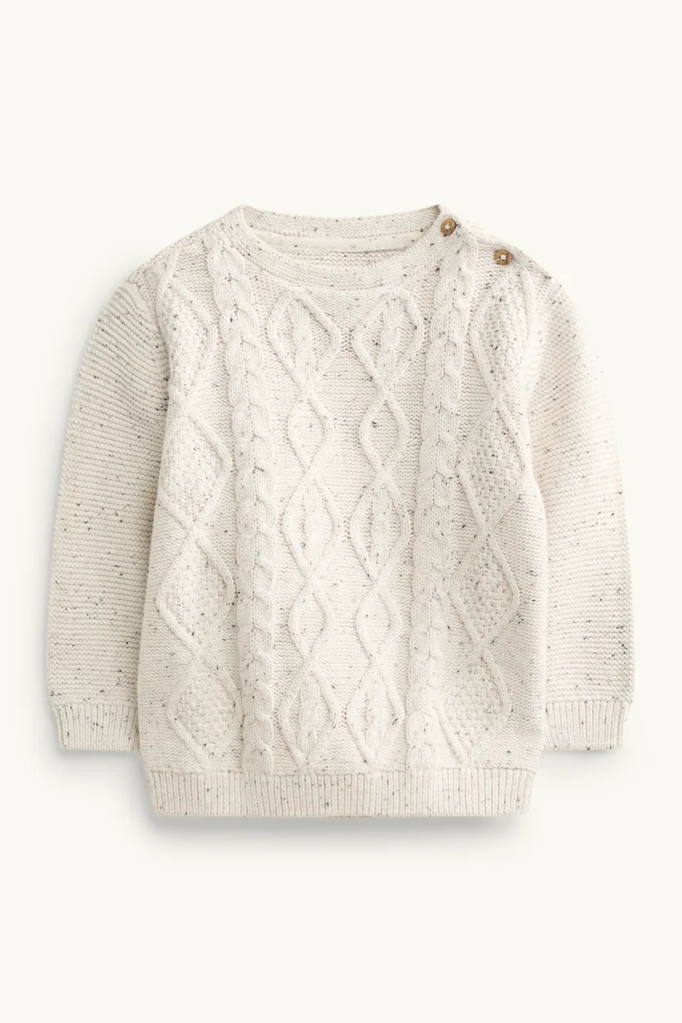 Baby Pullover - braid pattern