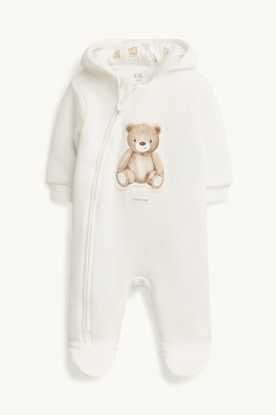 Teddy Bear - Baby Overall - Structured