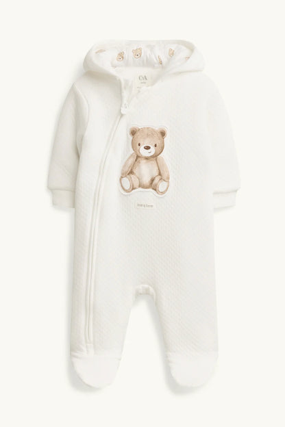 Teddy Bear - Baby Overall - Structured