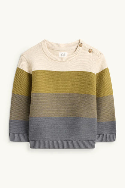 Baby Pullover - Striped