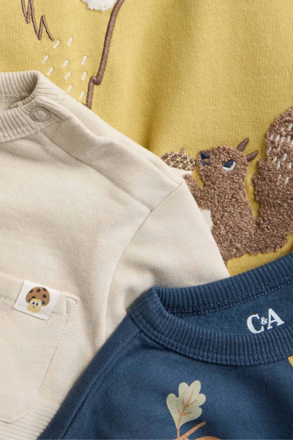 Forest and Animals - Pack of 3 Sweatshirts