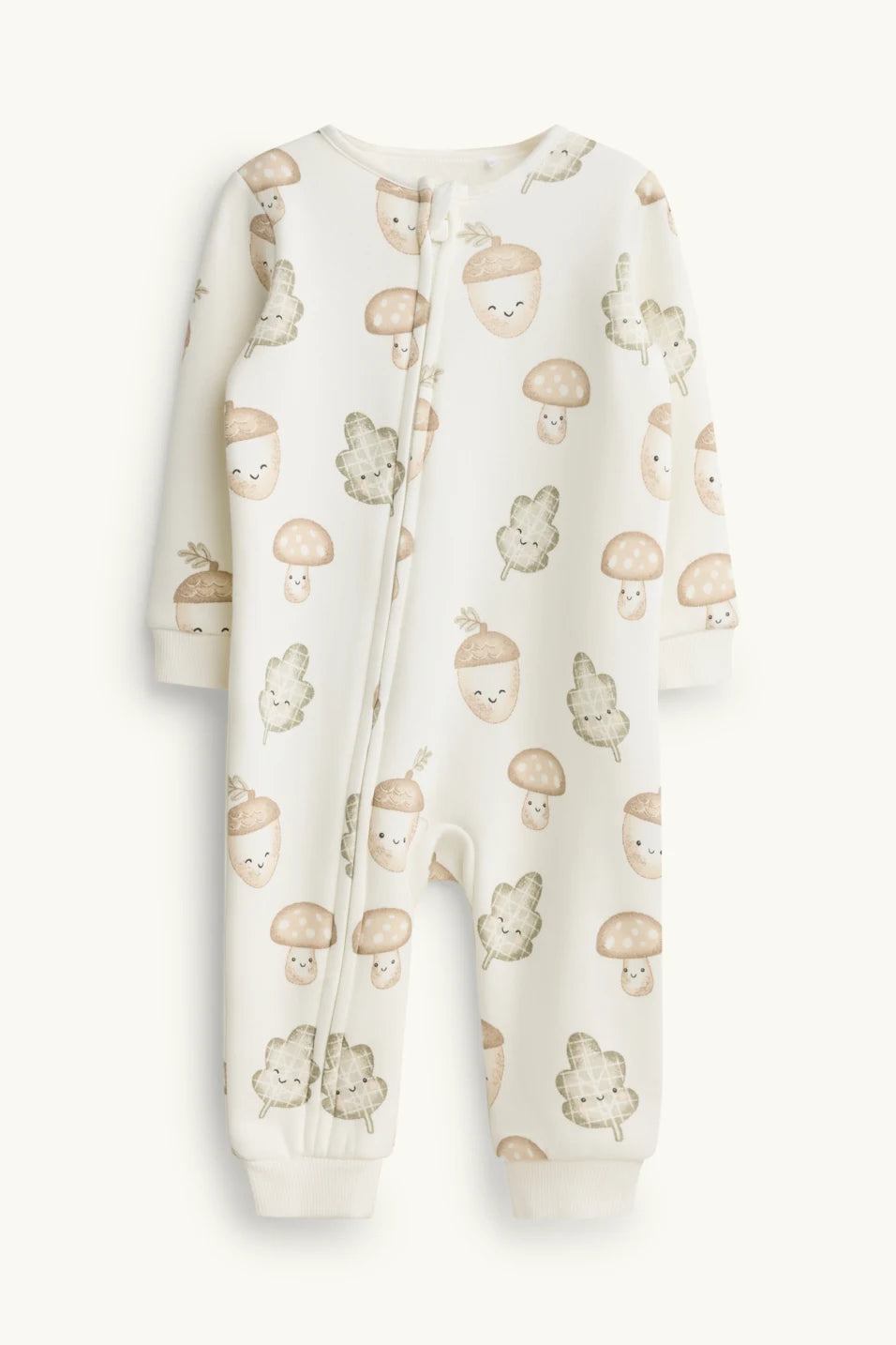 Forest - Baby Sleepsuit - plush lined