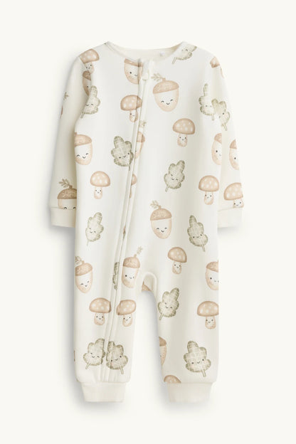 Forest - Baby Sleepsuit - plush lined