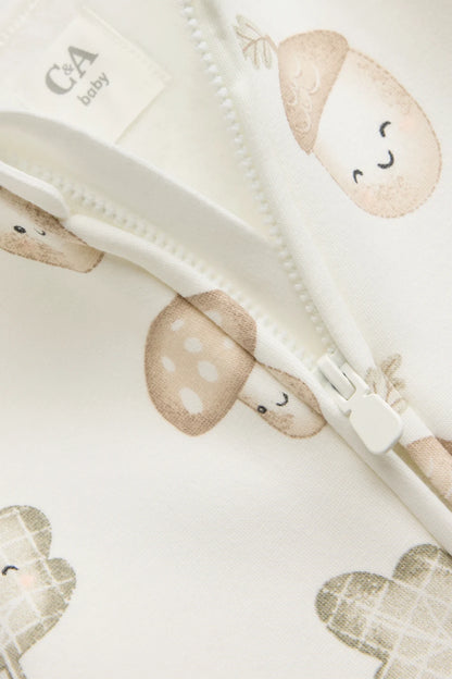 Forest - Baby Sleepsuit - plush lined