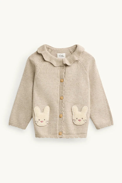 Bunny - Baby knit outfit