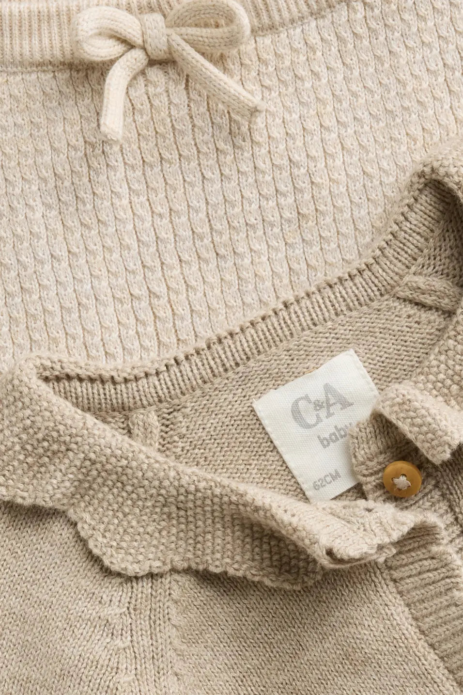 Bunny - Baby knit outfit