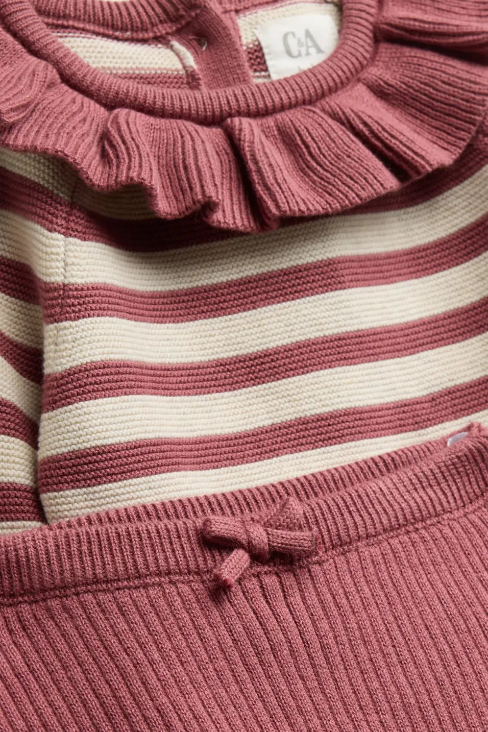 Baby Girl knit outfit