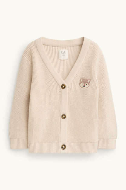 Fox - Baby knit Cardigan