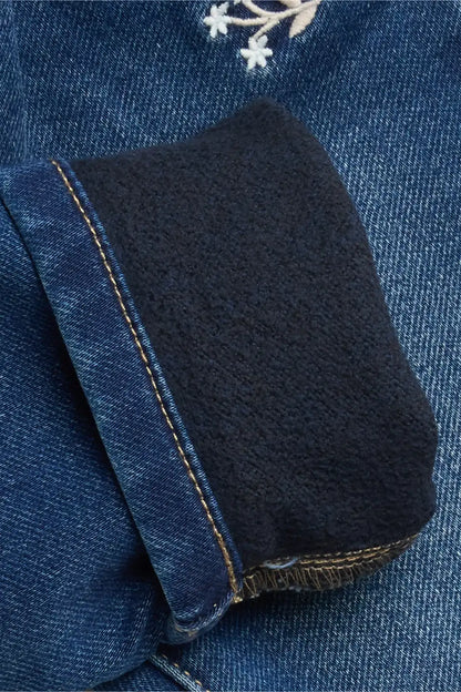 Flowers and Hearts - Thermo Jeans