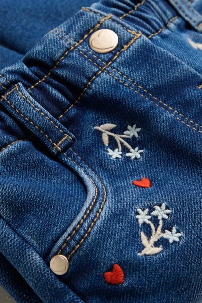 Flowers and Hearts - Thermo Jeans