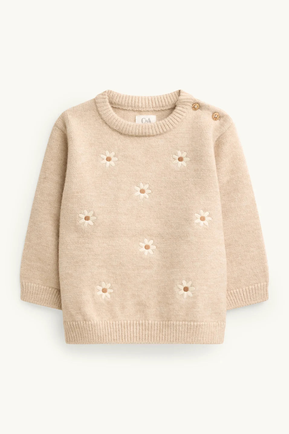 Flower - Baby Pullover
