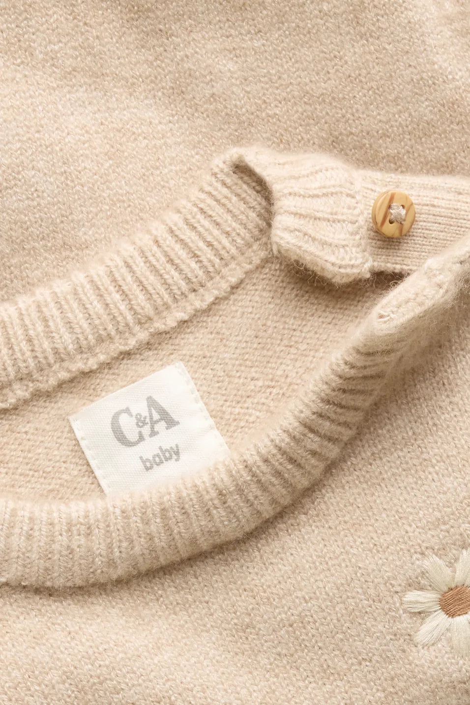Flower - Baby Pullover