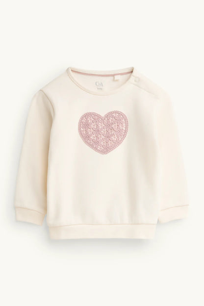 Hearts and flowers - Baby Girl Outfit