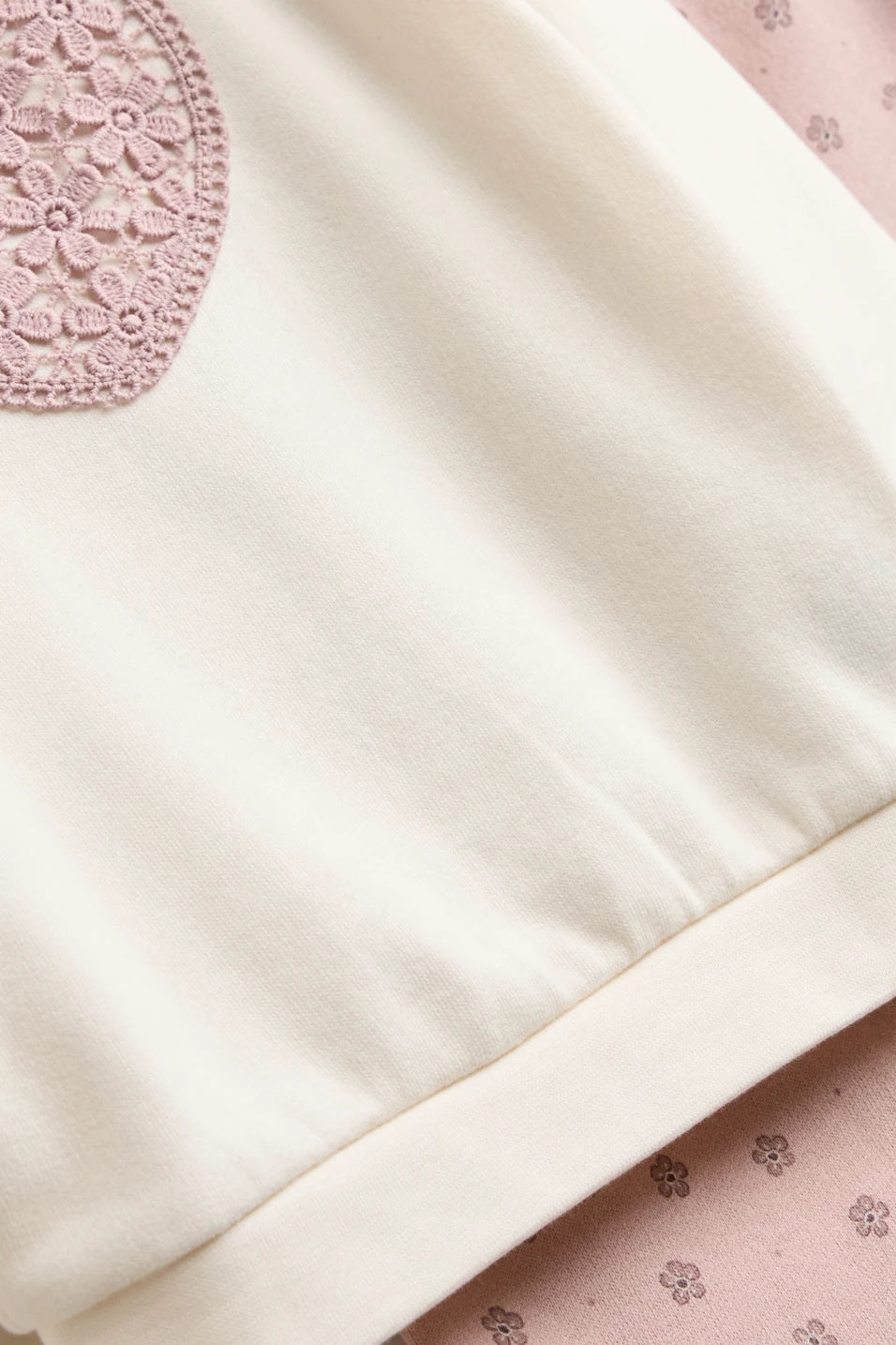 Hearts and flowers - Baby Girl Outfit