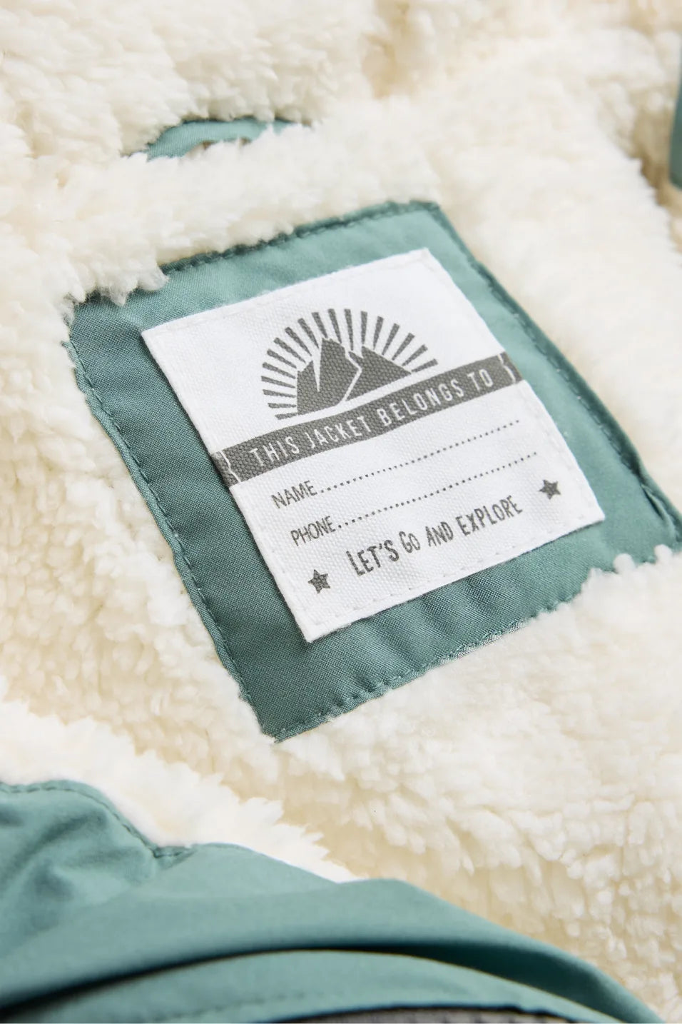 Bear - Baby Quilted Jacket with Hood - Lined